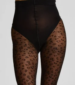 Panty met luipaardprint