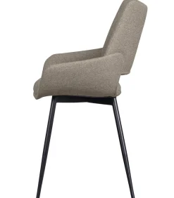 Parade Eetkamerstoelen - Melange Stof - Zand - Set van 6