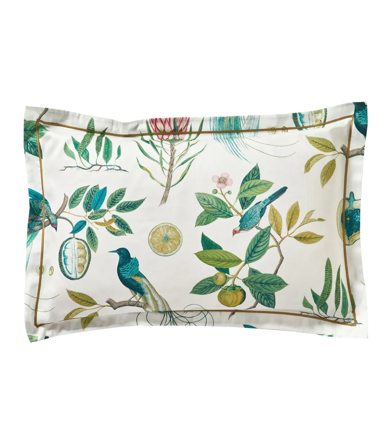 PARADESIA Ocre - Kussensloop Satijn katoen