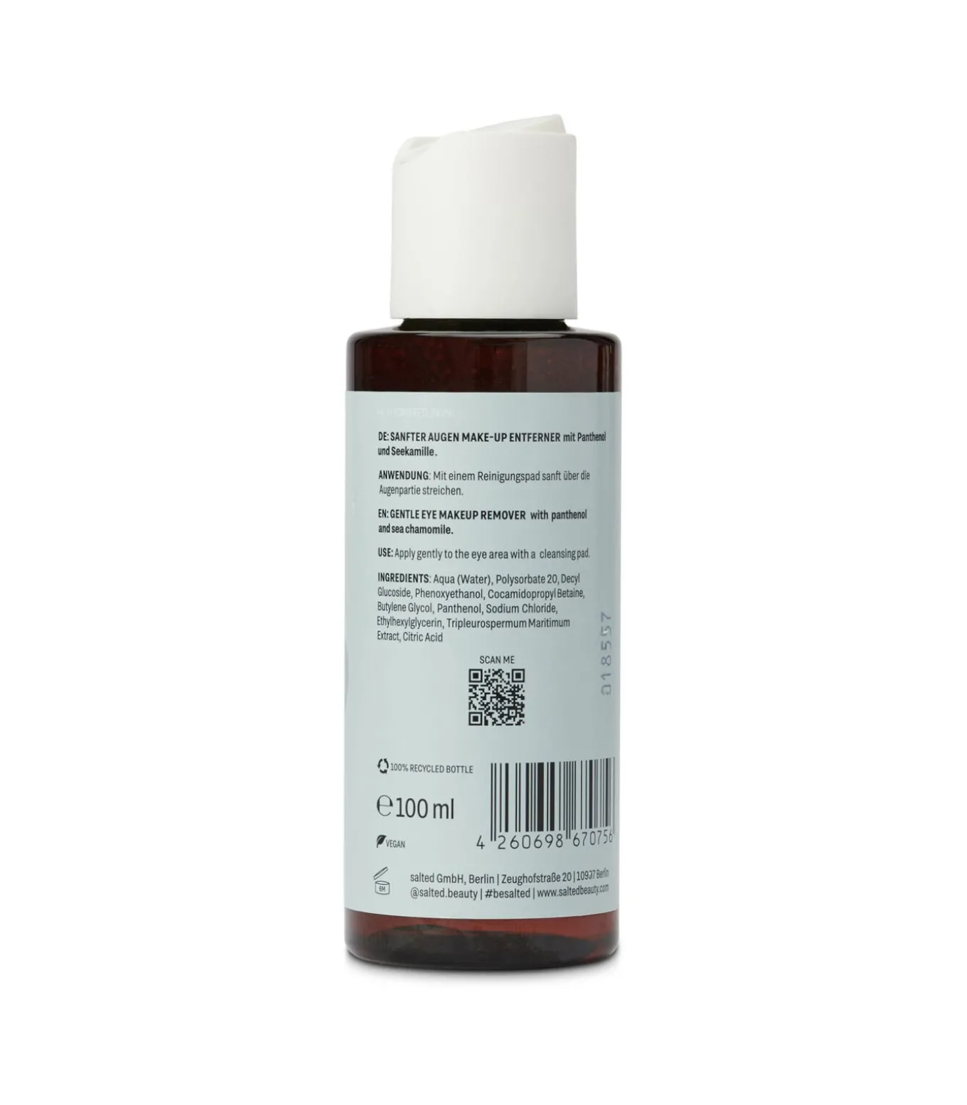 Parfumvrije Make-up Remover “Pure”