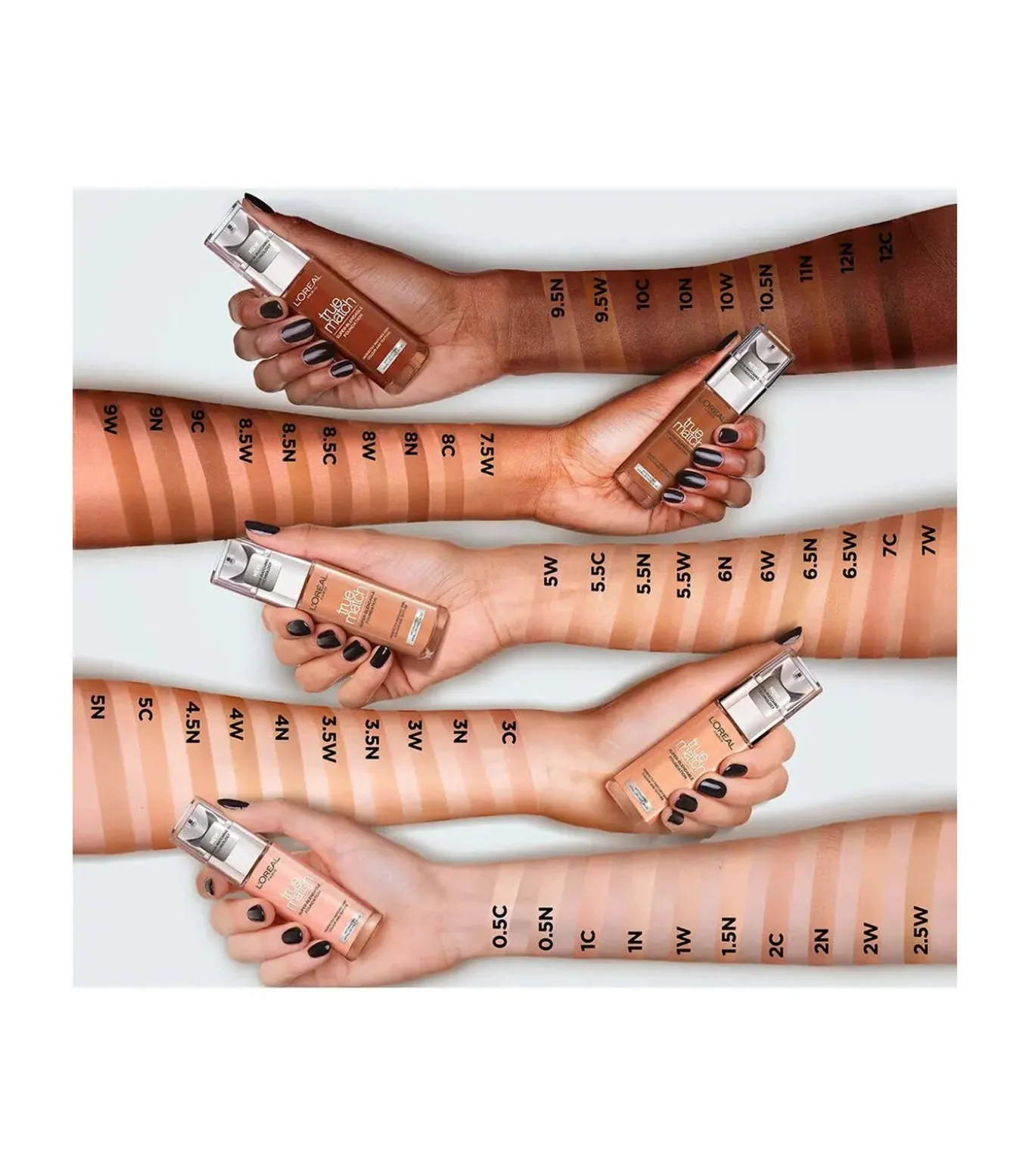 Perfecte Match Hyaluronzuur Foundation - 6.5.D/W