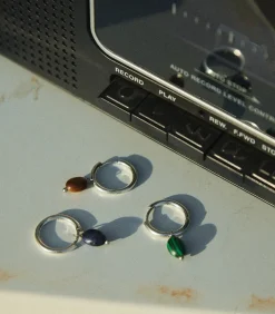 PIERCING CREOOL BAROQUE LAPISLAZULI