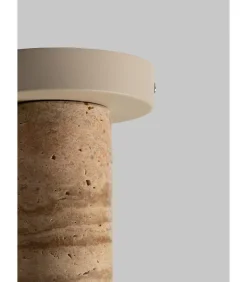 Plafonniere Tivoli - Bruin - Ø12cm