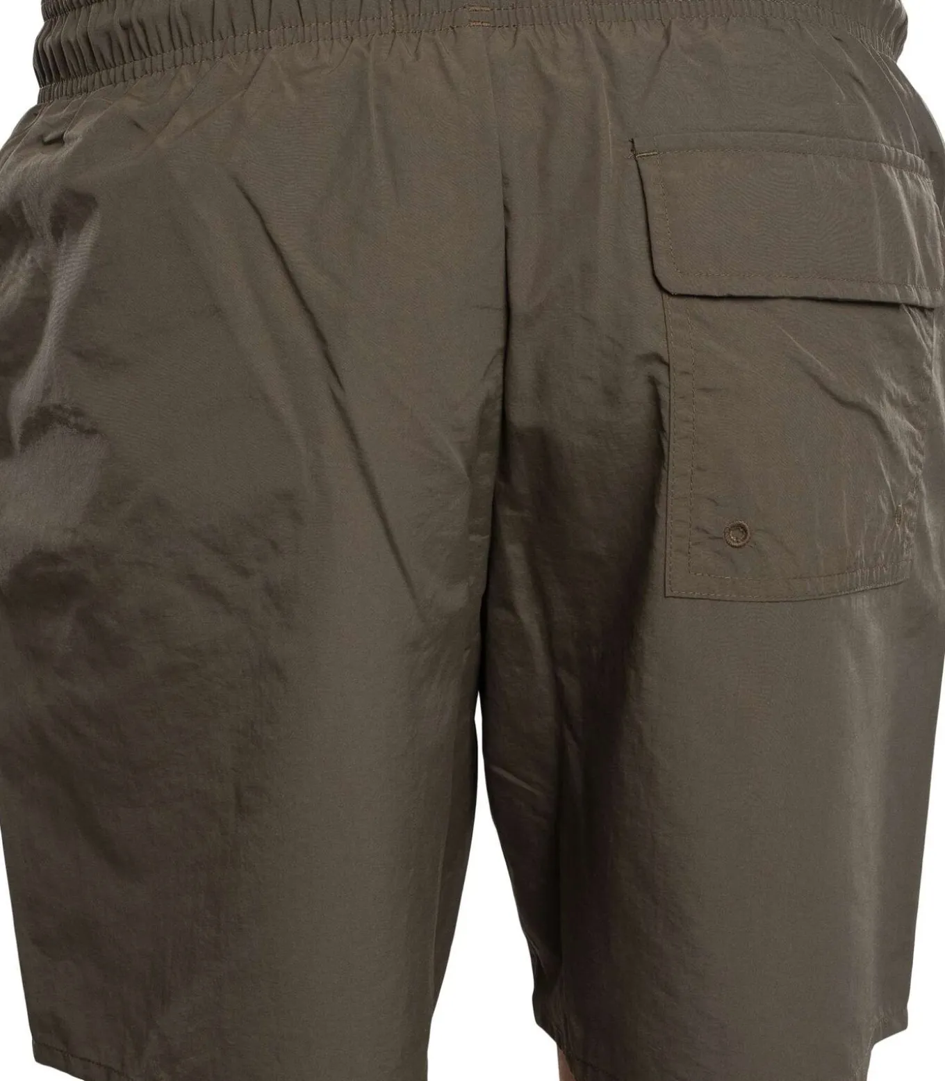 Plain swim short - olive