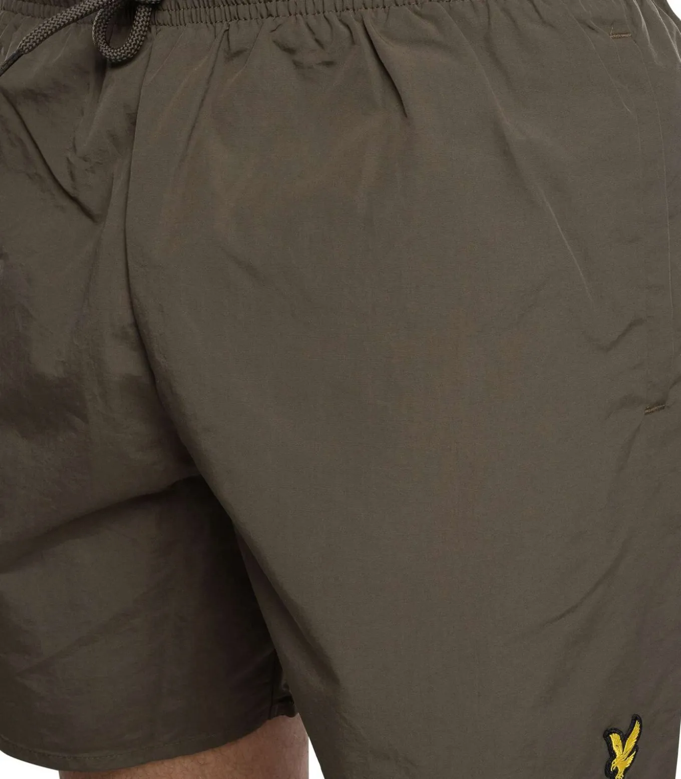 Plain swim short - olive