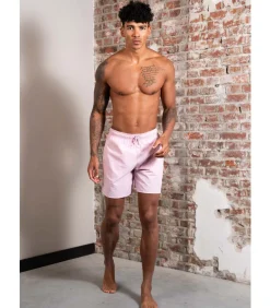 Plain swimshort - light pink