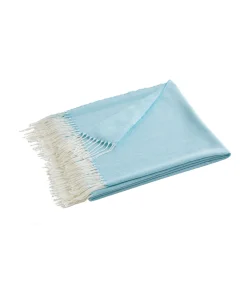 PLUME celadon - Plaid Wol en acryl