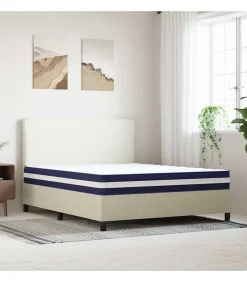 Pocketveringmatras middelhard-hard 160x200 cm Super King Size