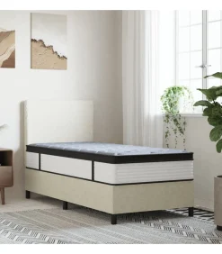 Pocketveringmatras middelhard 90x200 cm