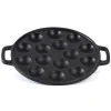 Poffertjespan - Gietijzer - ø 24 cm - 15 poffertjes