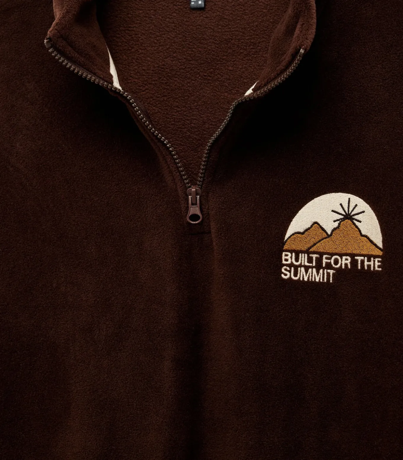 Polar sweatshirt met rits