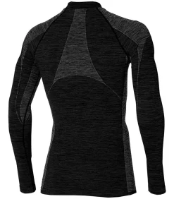 Premium Thermoshirt met lange mouwen Heren Zwart