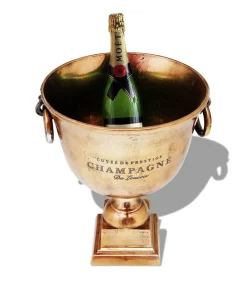 Prijzenbeker champagnekoeler koperbruin