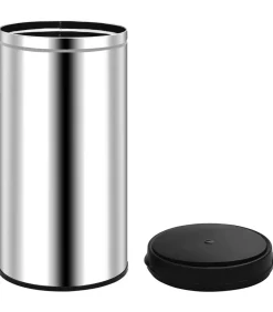 Prullenbak met automatische sensor 70 L roestvrij staal