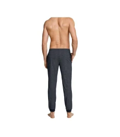 Pyjamabroek Donkerblauw-Melange