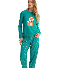 Pyjamabroek jogger top M lang FOXY