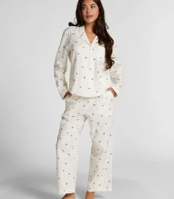 Pyjamabroek met maretakprint