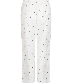 Pyjamabroek met maretakprint