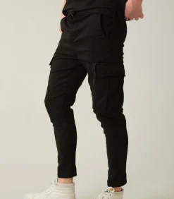 QUATRO - quatro denim gebreide jeans voor heren