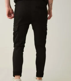QUATRO - quatro denim gebreide jeans voor heren