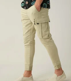 QUATRO - Quatro cargo pocket-jeans voor heren