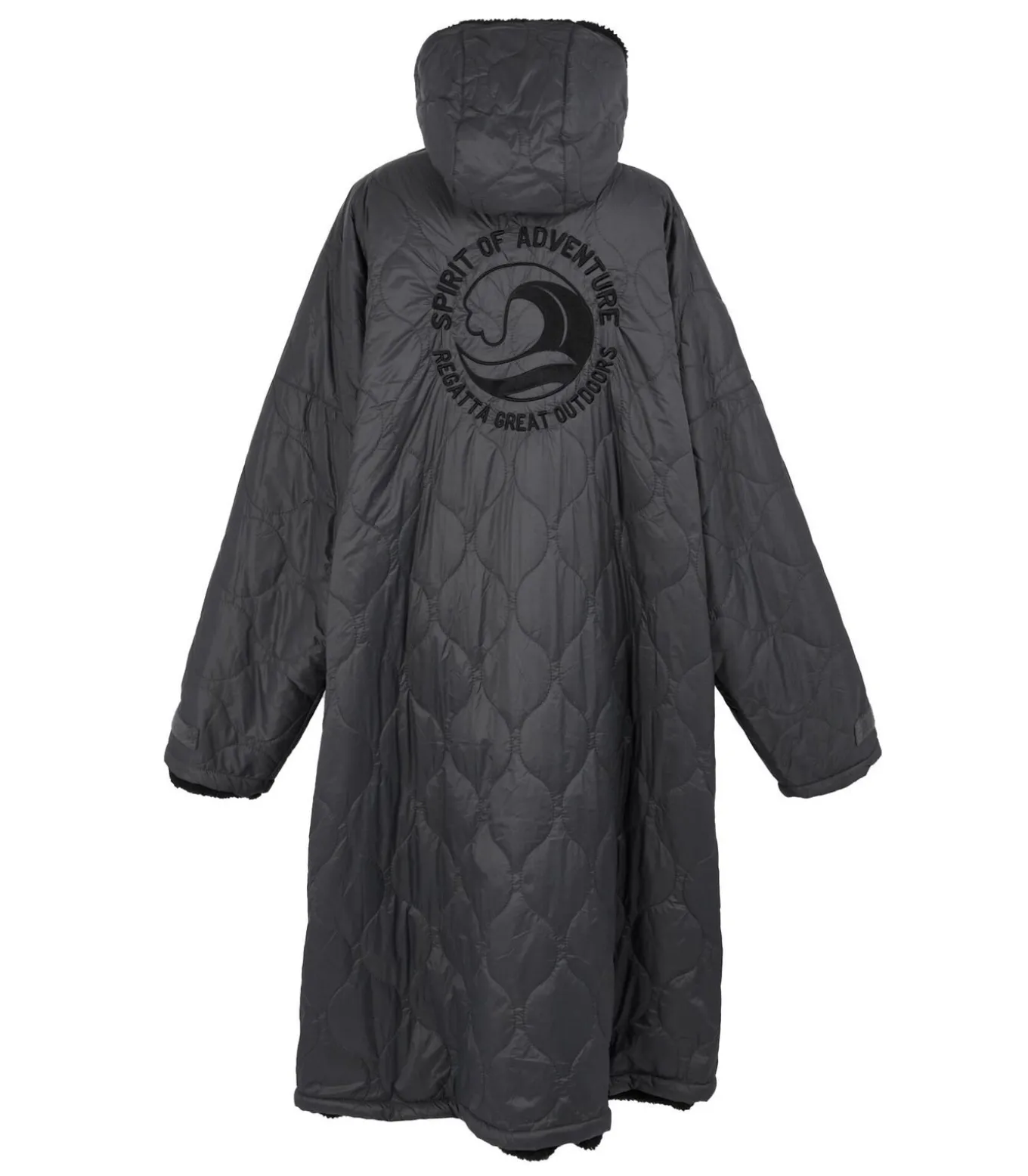 QUILTED - Gi - Donkergrijs