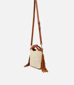 Raffia tas Vrouw Freca Beige