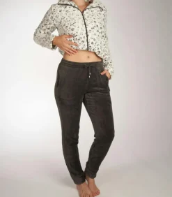 Rebelle fleece huispak - Deluxe - Panter - Warm 2-delig huispak