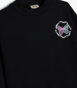 Rechte kraag Met drukwerk Sweatshirt