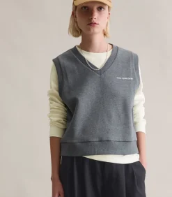 Regular sweat-trui in college-stijl