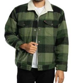 Relaxed Fit Geruit Jasje