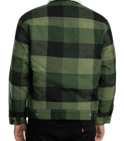 Relaxed Fit Geruit Jasje