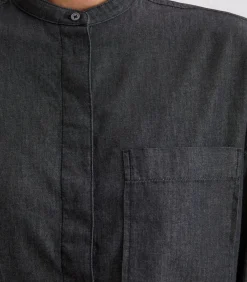 Relaxte chambray blouse