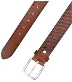 Riem Structuur Leer Bruin