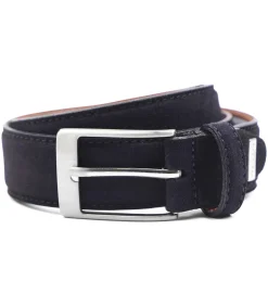 Riem Suede Donker Blauw