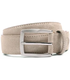 Riem Suede Wit Beige