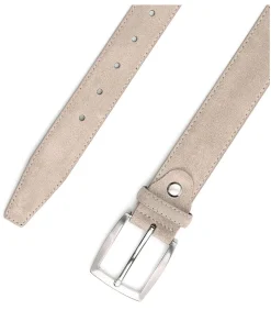 Riem Suede Wit Beige
