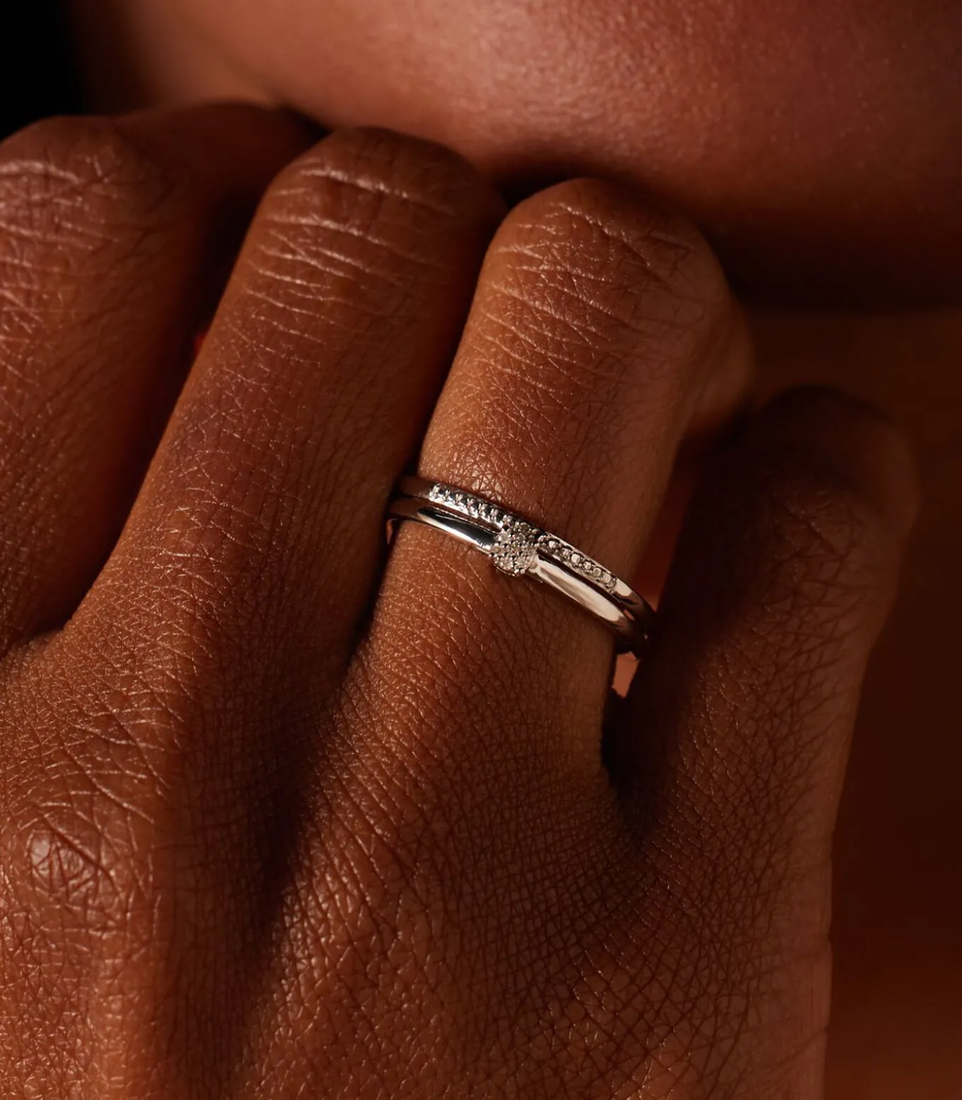 Ring 14 Karaat Goud - Witgoud