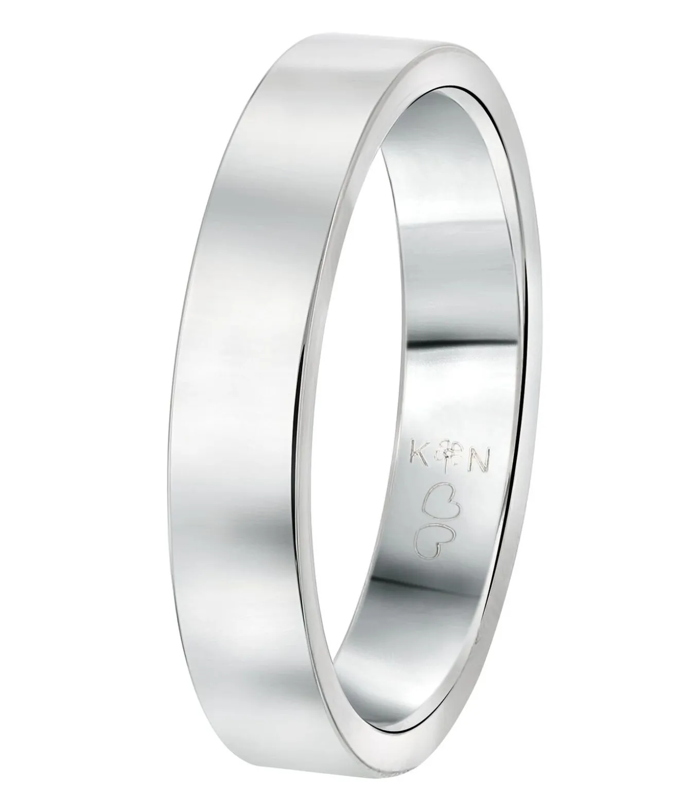 Ring 'Chicago' Staal - zilverkleurig