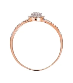 Ring "Côme" Goud en Diamanten