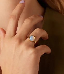 Ring Staal - Goudkleurig