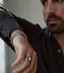 Ring Staal - zilverkleurig