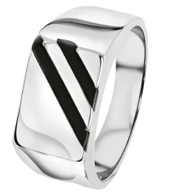 Ring Staal - zilverkleurig