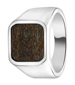 Ring Staal - zilverkleurig