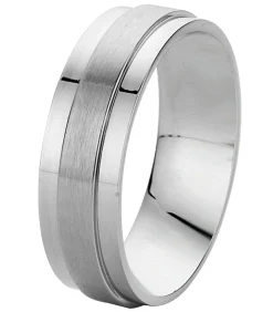 Ring Staal - zilverkleurig