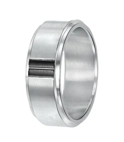 Ring Staal - zilverkleurig