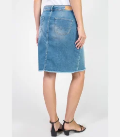 Rok recht van jeans LEDISI