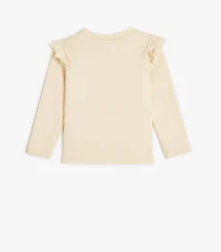 Ronde kraag Lange mouw T-shirt