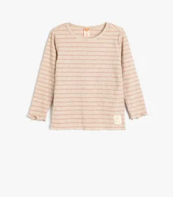 Ronde kraag Lange mouw T-shirt