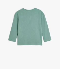 Ronde kraag Lange mouw T-shirt